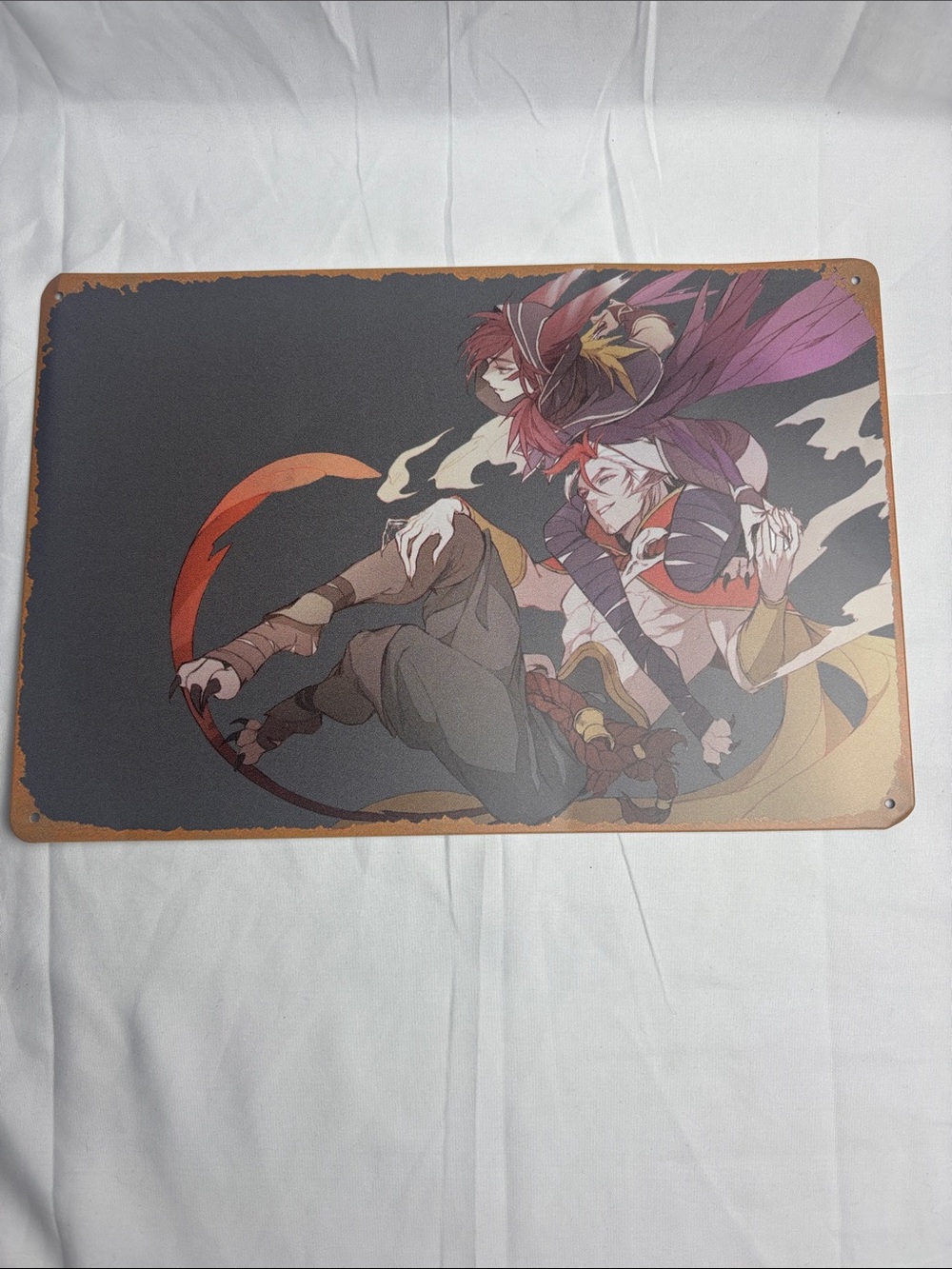 BNIP Metal Sign “League of Legends Rakan & Xayah” 8x12”